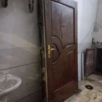 درب ورودی چوب اصل با چهارچوب محکم۹ملیون