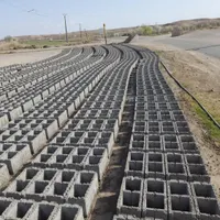 بلوک معمولی وبلوک ته بسته ولوله بتنی