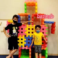 لگو/بلوک خانه سازی ۱۲عددی کودک/تجهیزخانه بازی/مهد|اسباب‌‌بازی|تهران, نعمت‌آباد|دیوار