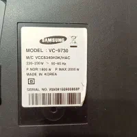 جاروبرقی سامسونگ 2000وات اصل کره|جاروبرقی، جارو شارژی، بخارشو|بندر انزلی, مصلی|دیوار