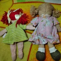 دو تا عروسک پارچه ای خارجی قدیمی کاملا نو|اسباب‌بازی بچه|تهران, مجیدیه|دیوار