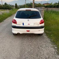 پژو ۲۰۶ تیپ ۲ مدل ۹۵ بی رنگ|خودرو سواری و وانت|چالوس, |دیوار