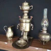 سماور ذغالی کلکسیونی زیبا