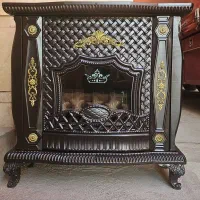 شومینه حصیری پایه مبلی با گارانتی رنگبندی مختلف|بخاری، هیتر، شومینه|شیراز, تحویلی|دیوار