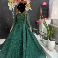 لباس مجلسی سبز