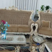 یک دست مبل ۷نفره سالم|مبلمان خانگی و میز عسلی|فومن, |دیوار