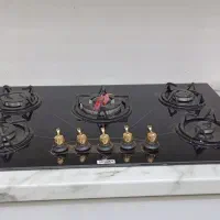 اجاق گاز  رومیزی شیشه ای و استیل