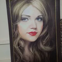 تابلو طرح تصویر دختر