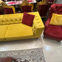 نیم ست مبل چستر|مبلمان خانگی و میز عسلی|اصفهان, بوستان آینه خانه|دیوار