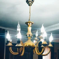 ۲عدد لوستر ۱۲ شعله