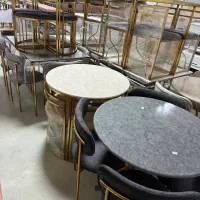 پخش میز غذاخوری فلزی آبکاری فورتیک کار تهران|میز و صندلی غذاخوری|ارومیه, |دیوار