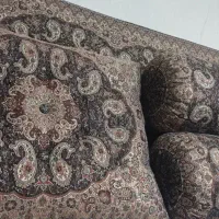 شاه نشین .خان نشین ۹ تیکه ترمه یزد|پشتی|بیرجند, |دیوار