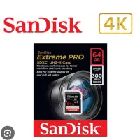 رم دوربین سندیسک ۶۴ گیگ سرعت ۳۰۰ sandisk