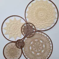 دیوارکوب بافتنی