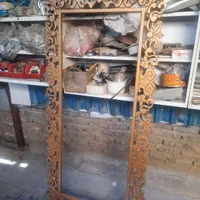 قاب آینه بارنگ طلا|صنایع دستی و سایر لوازم تزئینی|تهران, مینابی|دیوار