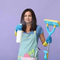 نظافتچی خانم برای آپارتمان مجردی