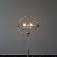 اباژور استیل ۵ شعله کنار سالنی|چراغ خواب و آباژور|مشهد, کارمندان دوم|دیوار