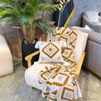 شال طرح پانچ نخ اکرولیک ابعاد۱۴۰*۱۷۰