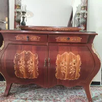 آیینه کنسول معرق خمره ای