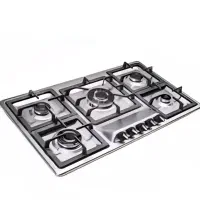 گاز ۵ شعله استیل ماهتیسا طرح ایکس