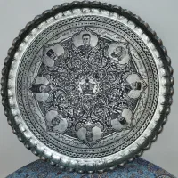 مجمع بینظیر قاجاری سیاه قلم شعرنویس پادشاهان ایران