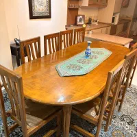 میز ناهارخوری ۱۰ نفره با صندلی