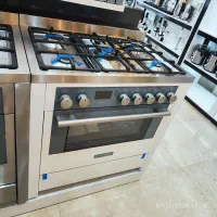 اجاق گاز فر دار دوو سری EMPERIAL رنگ سفید/نقره