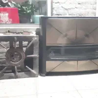 بخاری و گاز حیاط