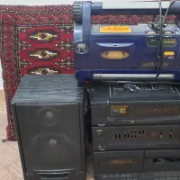 فروش ضبط صوت دولبه دو کاسته وتک لبه|صوتی و تصویری|بهشهر, |دیوار