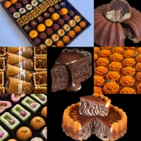 پخت انواع کیک و حلوا مراسم