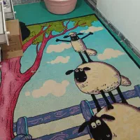 گلیم فرش اتاق کودک