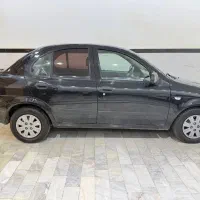 تیبا صندوقدار مدل 98 مشکی یک لکه رنگ