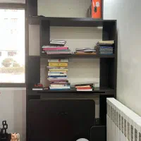 کتابخانه و میز تحریر