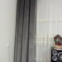 پرده پذیرایی کاملا نو و زیبا|پرده، رانر، رومیزی|محمدیه-قزوین, |دیوار