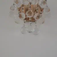 لوستر چشمه نور|لوستر و چراغ آویز|اهواز, باغ شیخ|دیوار