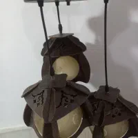 لوستر سه شاخه سالم