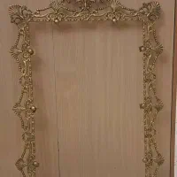 قاب اینه  قدیمی برنزی