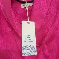 شومیز سرخابی تولیکا