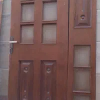 درب چوبی