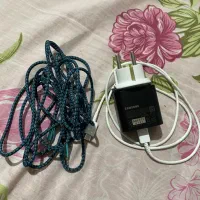 شارژرکامل۲۵وات اصلی نو به همراهauxنوباکارتن دلیل و