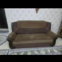 یک دست مبل۷نفره بامیزعسلی