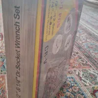 جعبه ابزار ۶۱ پارچه آچار و سری بکس نو و پلمپ|ابزارآلات|شاهین‌شهر, عطار|دیوار