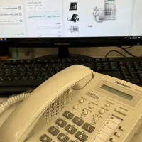 تلفن دیجیتال سانترال 7665 پاناسونیک کارکرده درحدنو|تلفن رومیزی|تهران, پاسداران|دیوار