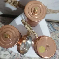 ست پاسماوری مسی دو طبقه زنجان|صنایع دستی و سایر لوازم تزئینی|رباطکریم, الارد|دیوار