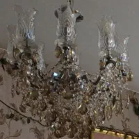 لوستر برند سفارشی ساز با دو بار آبکاری|لوستر و چراغ آویز|پردیس, فاز ۳|دیوار