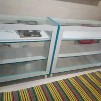 به علت تغییر شغل تماما سالم می‌باشد|کتابخانه، شلف، قفسه‌های دیواری|ارومیه, |دیوار