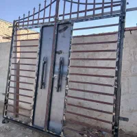 درب حیاطی باغی ویلایی پارکینگ خونه باغ