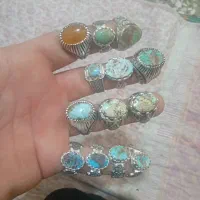 رکاب آلیاژی آبکاری نقره رنگ ثابت