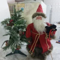 عروسک بابانوئل سرامیکی