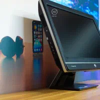 آل این وان پر سرعت HP/SSD128/Ram 8/اداری وحسابداری|رایانه رومیزی|تهران, بلورسازی|دیوار
